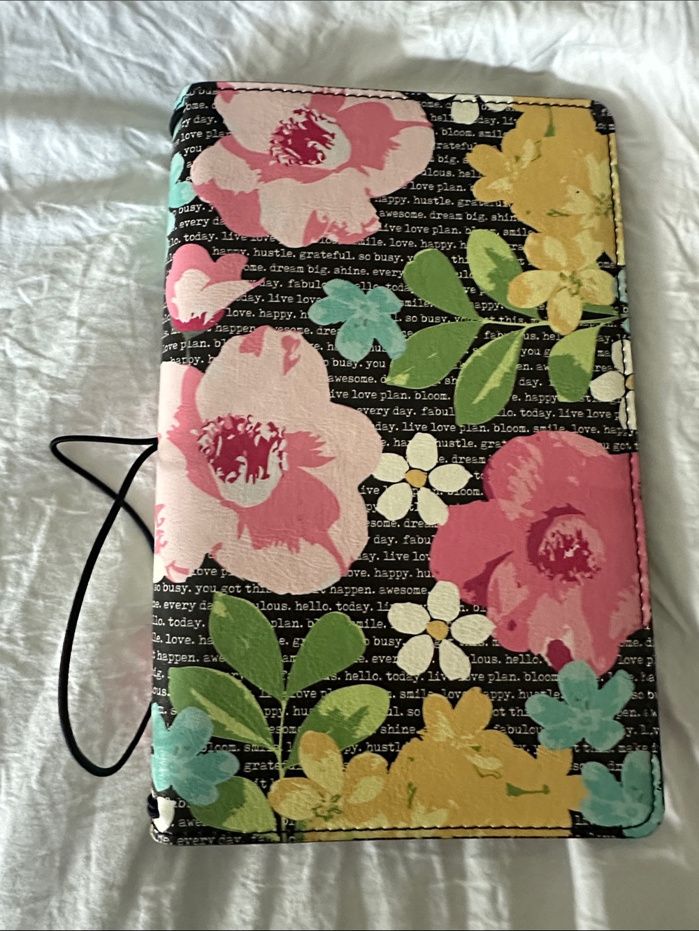 Cahier TN floral pattern NWOT